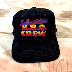 Vintage Schneiders BBQ crew hat